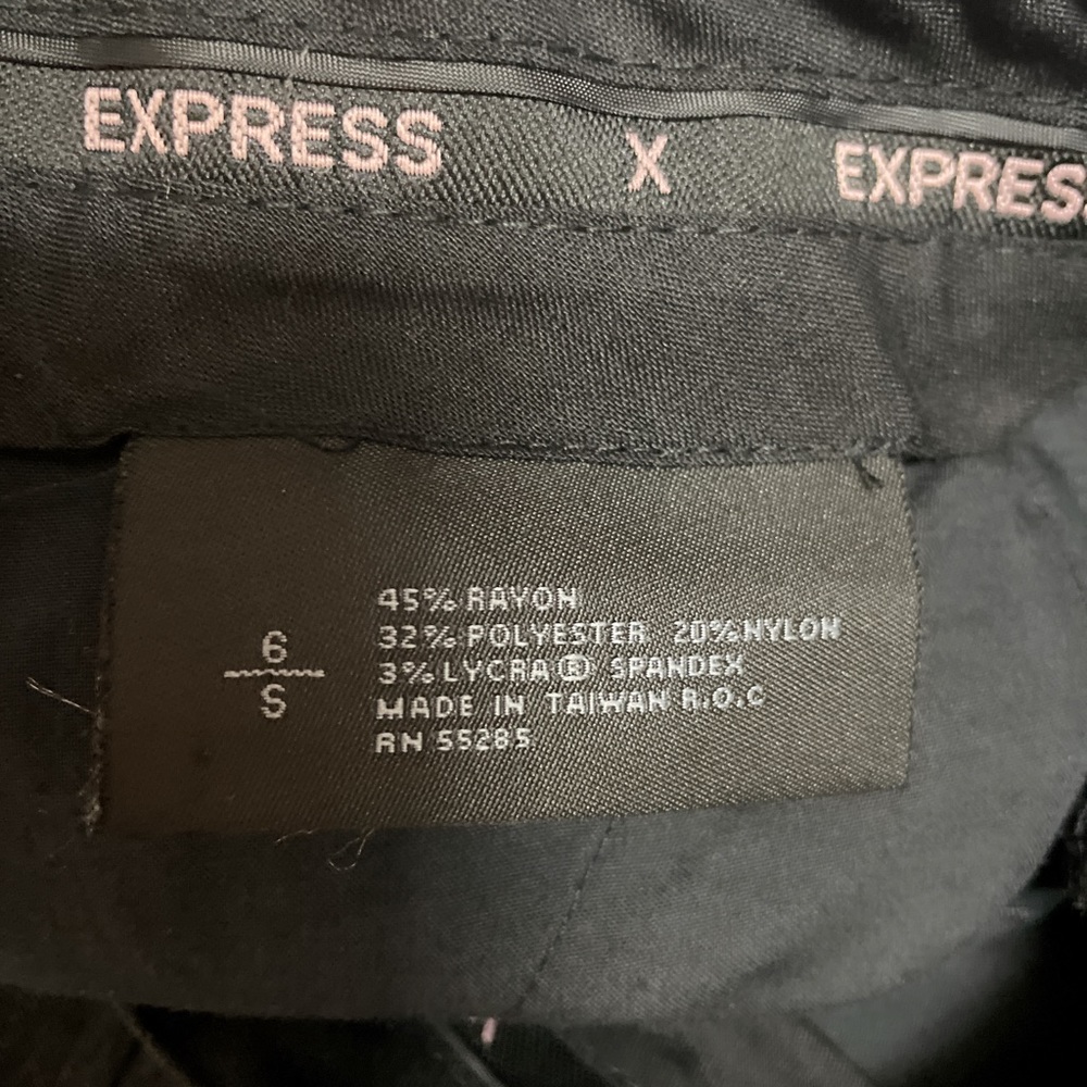 Express Editor Flare Charcoal Jenas Size 6 / S - image 6